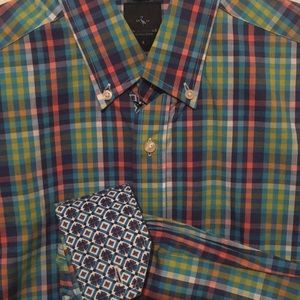 Men’s TailorByrd Plaid Button Front Shirt
